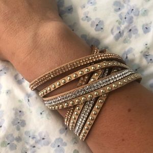 Suede Wrap Bracelet